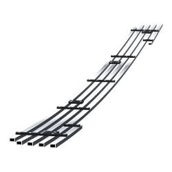 APS - APS Stainless Billet Bumper Grille-Polish for 13-18 Ram 1500 Sport GR04FEI20S - Image 3