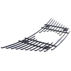 APS - APS Stainless Billet Grille-Polish for 17-20 Nissan Rogue GR14FEE72S - Image 3