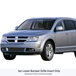 APS - APS Stainless Billet Bumper Grille Black for 11-20 Dodge Journey SE GR04FFH77J - Image 1