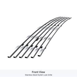 APS - APS Stainless Billet Bumper Grille-Polish for 11-20 Dodge Journey SE GR04FFH77S - Image 2