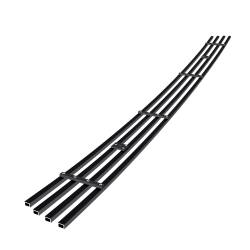 APS - APS Stainless Billet Bumper Grille Black for 09-12 Ram 1500 GR04FFH83J - Image 3