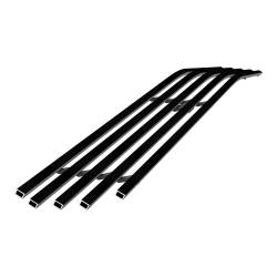 APS - APS Stainless Billet Bumper Grille Black for 11-14 Challenger GR04FFI18J - Image 2