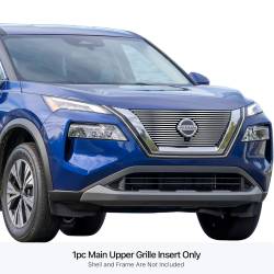 APS - APS Stainless Billet Grille-Polish for 21-23 Nissan Rogue GR14FEE74S - Image 1