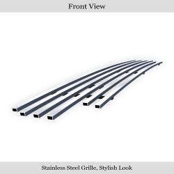 APS - APS Stainless Billet Bumper Grille-Polish for 19-24 Ram 1500 GR04FEJ22S - Image 2