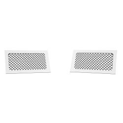 APS - APS Wire Mesh Bumper Grille-Polish/Black 07-14 Cadillac Escalade GR01GFD82C - Image 3