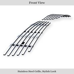 APS - APS Stainless Billet Bumper Grille-Polish for 05-06 G35 Sedan GR14FEF05S - Image 2