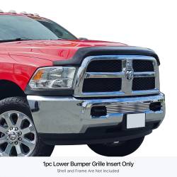 APS - APS Stainless Billet Bumper Grille-Polish for 10-18 Ram 2500/3500 GR04FFC32S - Image 1