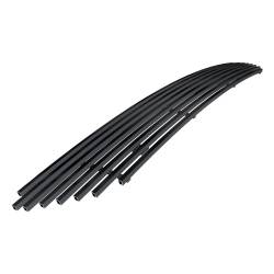 APS - APS Stainless Billet Bumper Grille Black for 14-16 Nissan Rogue GR14FFC88J - Image 2