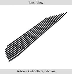 APS - APS Stainless Billet Bumper Grille Black for 15-18 Nissan Murano GR14FFC92J - Image 3