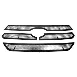 APS - APS Wire Mesh Grille Black 15-18 Ford Edge GR06GEB91H - Image 3
