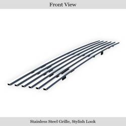 APS - APS Stainless Billet Bumper Grille-Polish for 16-19 Nissan Titan GR14FFC96S - Image 2