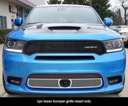 APS - APS Wire Mesh Bumper Grille-Polish for 19-20 Durango GT/RT/SRT GR04GFJ36T - Image 1