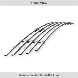 APS - APS Stainless Billet Bumper Grille-Polish for 05-08 Nissan Frontier GR14FFD33S - Image 2
