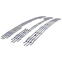 APS - APS Stainless Billet Grille-Polish 13-16 GMC Acadia SLE GR07FEI75S - Image 2