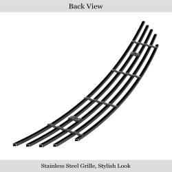 APS - APS Stainless Billet Bumper Grille Black for 15-23 Chrysler 300C/300S GR18FFC79J - Image 3