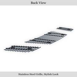 APS - APS Stainless Billet Grille-Polish for 08-15 Nissan Titan GR14FFE20S - Image 3
