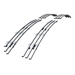 APS - APS Stainless Billet Fog Light Grilles-Polish GR02FEE48S - Image 2