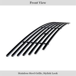 APS - APS Stainless Billet Bumper Grille Black for 08-12 Pathfinder GR14FFE75J - Image 2