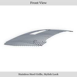 APS - APS Stainless Billet Grille-Polish 19-21 GMC Sierra 1500 SLT/AT4 GR07FEJ34S - Image 2