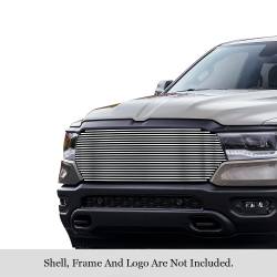 APS - APS Stainless Billet Grille-Polish for 19-24 Ram 1500 GR04HEE40S - Image 1