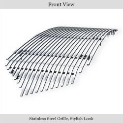 APS - APS Stainless Billet Grille-Polish for 19-24 Ram 1500 GR04HEE40S - Image 2