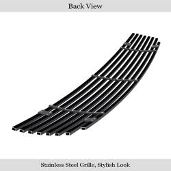 APS - APS Stainless Billet Bumper Grille Black for 10-12 Altima Coupe GR14FFG53J - Image 3