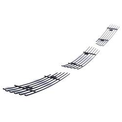 APS - APS Stainless Billet Bumper Grille Black for 07-08 G35 Sedan GR14FFH86S - Image 3