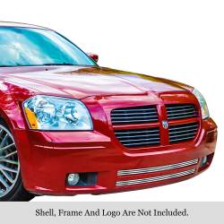 APS - APS Stainless Billet Bumper Grille-Polish for 05-07 Dodge Magnum GR04HEJ36S - Image 1