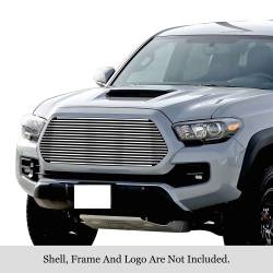APS - APS Stainless Billet Grille-Polish for 16-17 Toyota Tacoma GR20HFC58S - Image 1