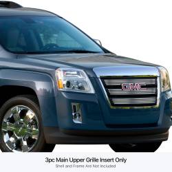 APS - APS Stainless Billet Grille-Polish 10-15 GMC Terrain GR07FFG54S - Image 1