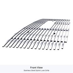 APS - APS Stainless Billet Grille-Polish 11-14 GMC Sierra 2500/3500 GR07FFH34S - Image 2