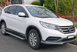 APS - APS iStep 5" Running Boards-Brushed 07-16 Honda CR-V IB08EAJ9A - Image 1