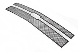 APS - APS Wire Mesh Grille Black 14-15 Silverado 1500 GR03GEI50H - Image 2