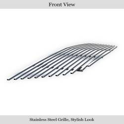 APS - APS Stainless Billet Grille-Polish for 11-14 Chrysler 200 GR18HFH72S - Image 2