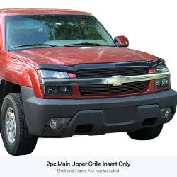 APS - APS Stainless Billet Grille Black 02-06 Chevrolet Avalanche GR03FEC29J - Image 1