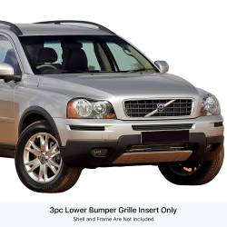 APS - APS Stainless Billet Bumper Grille Black for 05-06 Volvo XC90 GR22FEE10J - Image 1