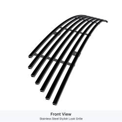 APS - APS Stainless Billet Bumper Grille Black for 05-06 Tiburon GR25FEG58J - Image 2