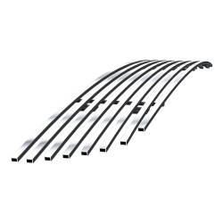 APS - APS Stainless Billet Bumper Grille-Polish for 09-11 Genesis Sedan GR25FFF88S - Image 2