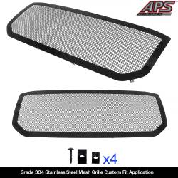 APS - APS Wire Mesh Grille Black 15-20 GMC Yukon GR07GFC28H - Image 2