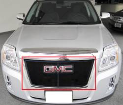 APS - APS Wire Mesh Grille Black 10-15 GMC Terrain GR07GFG43H - Image 1