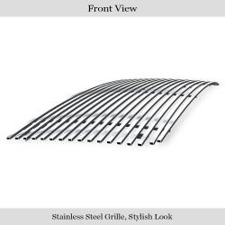 APS - APS Stainless Billet Grille-Polish 07-13 GMC Sierra 1500 GR07HEB64S - Image 2