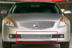 APS - APS Wire Mesh Bumper Grille-Polish for 07-09 Altima Coupe GR14GFE67T - Image 1