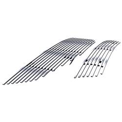 APS - APS Stainless Billet Grille-Polish for 10-12 Altima Sedan GR14HAJ57S - Image 2