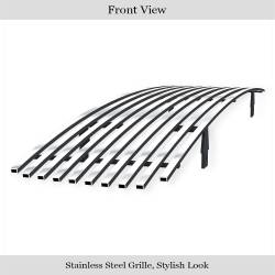 APS - APS Stainless Billet Grille-Polish for 09-14 Nissan Maxima GR14HEB18S - Image 2