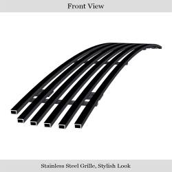 APS - APS Stainless Billet Bumper Grille Black for 05-07 Lexus GS-Series GR20FED54J - Image 2