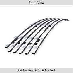 APS - APS Stainless Billet Bumper Grille-Polish for 05-07 Lexus GS-Series GR20FED54S - Image 2