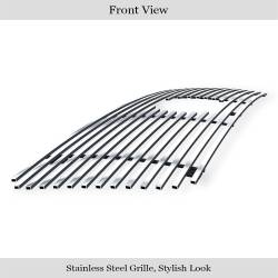 APS - APS Stainless Billet Grille-Polish for 07-09 Toyota Tundra GR20FED58S - Image 2