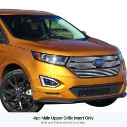 APS - APS Stainless Billet Grille-Polish 15-18 Ford Edge GR06FEB91S - Image 1