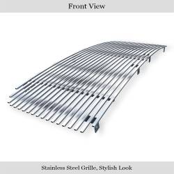 APS - APS Stainless Billet Grille-Polish 13-16 GMC Acadia GR07HEI74S - Image 2