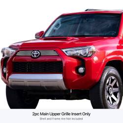 APS - APS Stainless Billet Grille-Polish for 20-24 Toyota 4Runner GR20FEE76S - Image 1